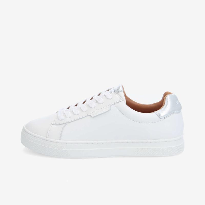 SPARKLE SNEAKER W - NAPPA/GALAXY - BLANC/ARGENT